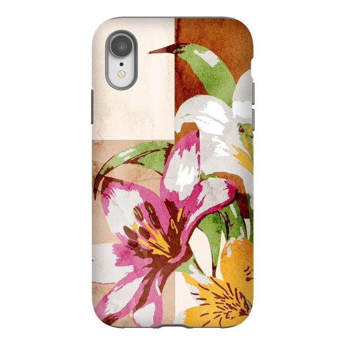 iPhone Xr StrongFit Floral Insiration by Creativeaxle