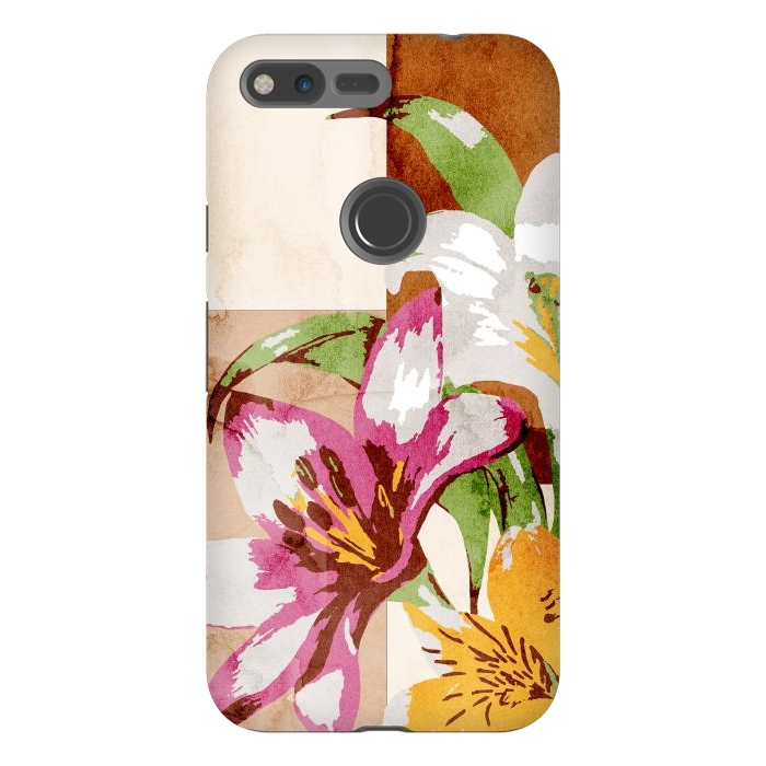 Pixel XL StrongFit Floral Insiration by Creativeaxle