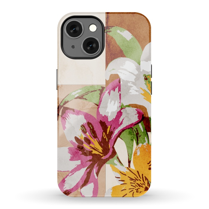iPhone 13 StrongFit Floral Insiration by Creativeaxle