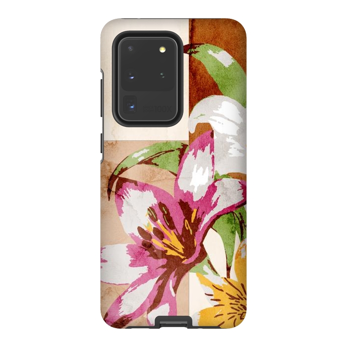 Galaxy S20 Ultra StrongFit Floral Insiration by Creativeaxle