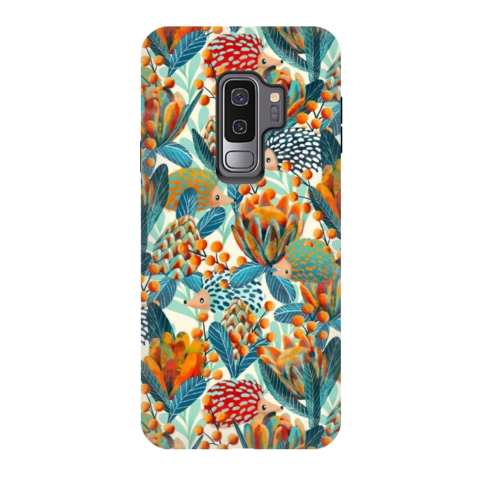 Galaxy S9 plus StrongFit Hiding Hedgehogs by gingerlique