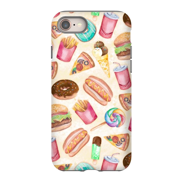 iPhone SE StrongFit Junk Food by gingerlique