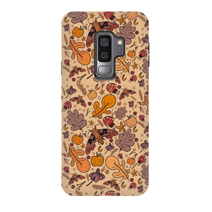 Galaxy S9 plus StrongFit Autumnal pattern by Steve Wade (Swade)