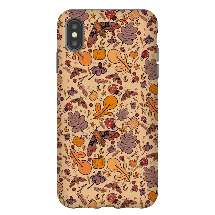 iPhone Xs Max StrongFit Autumnal pattern by Steve Wade (Swade)