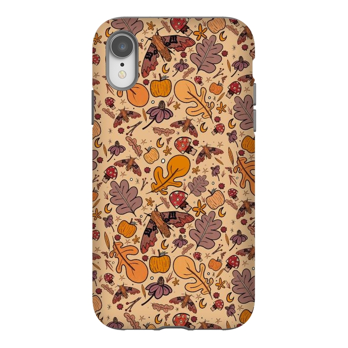 iPhone Xr StrongFit Autumnal pattern by Steve Wade (Swade)
