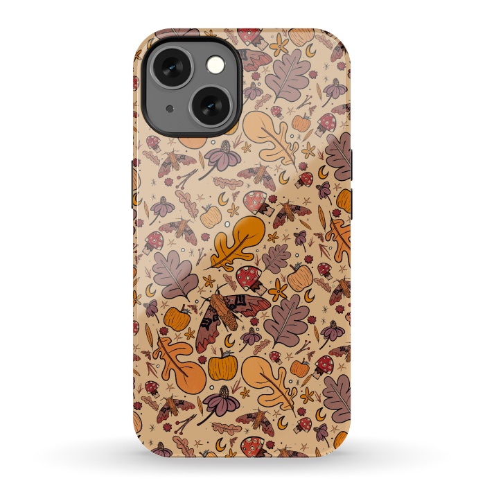 iPhone 13 StrongFit Autumnal pattern by Steve Wade (Swade)