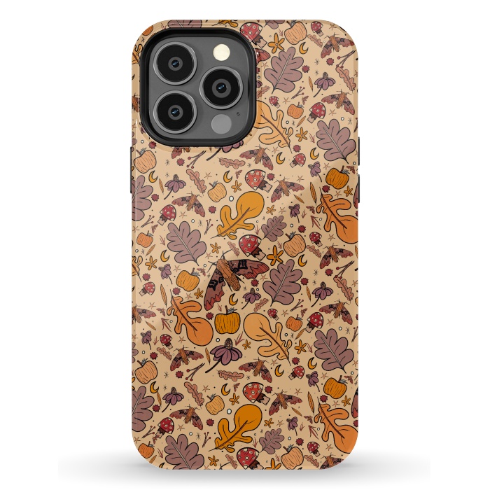 iPhone 13 Pro Max StrongFit Autumnal pattern by Steve Wade (Swade)