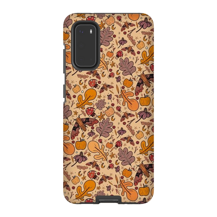 Galaxy S20 StrongFit Autumnal pattern by Steve Wade (Swade)