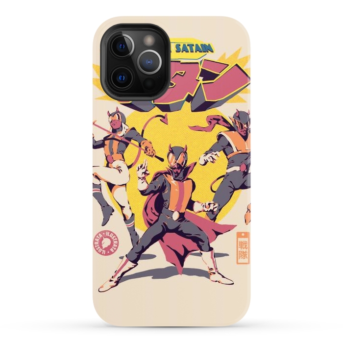 iPhone 12 Pro StrongFit Super 'Satain' Squad by Ilustrata