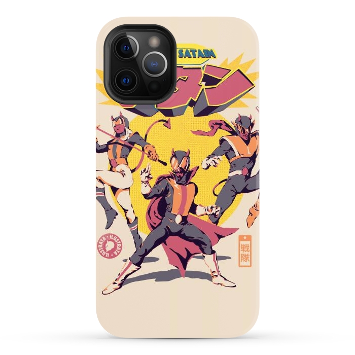 iPhone 12 Pro Max StrongFit Super 'Satain' Squad by Ilustrata