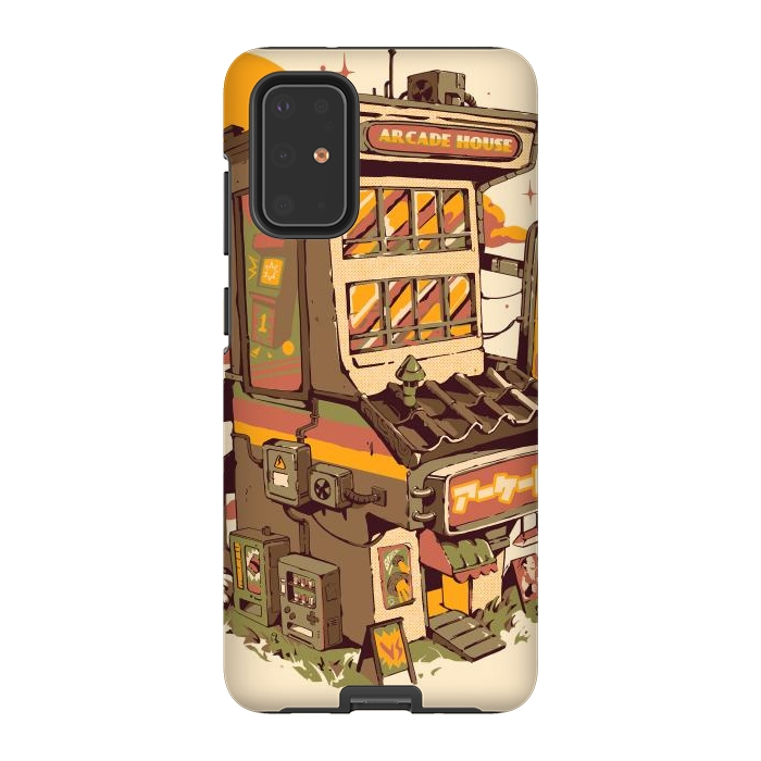 Galaxy S20 Plus StrongFit Arcade House by Ilustrata