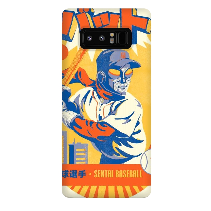 Galaxy Note 8 StrongFit Sentai Baseball League by Ilustrata