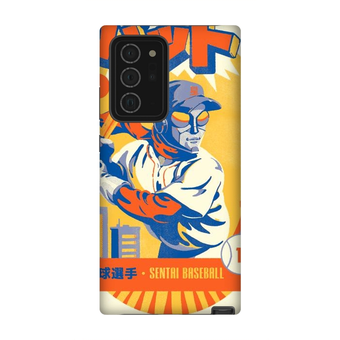 Galaxy Note 20 Ultra StrongFit Sentai Baseball League by Ilustrata