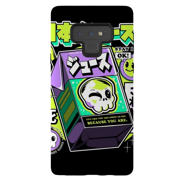 Galaxy Note 9 StrongFit Japanese Juice by Ilustrata