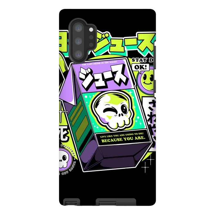 Galaxy Note 10 plus StrongFit Japanese Juice by Ilustrata