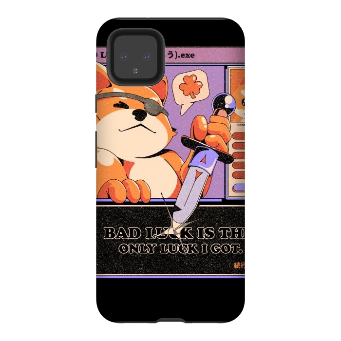 Pixel 4XL StrongFit Bad Luck by Ilustrata