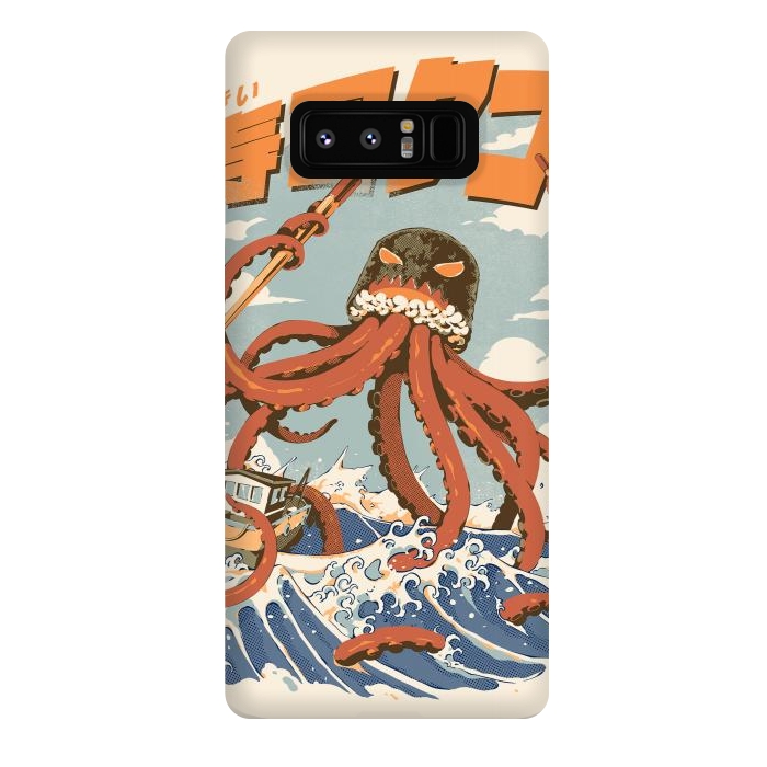 Galaxy Note 8 StrongFit The Tako Sushi by Ilustrata