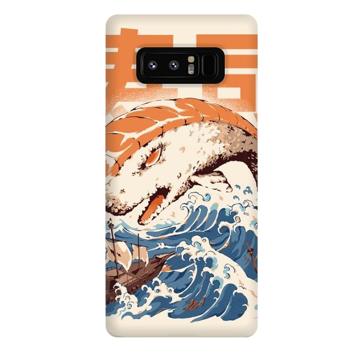 Galaxy Note 8 StrongFit Moby Sushi by Ilustrata