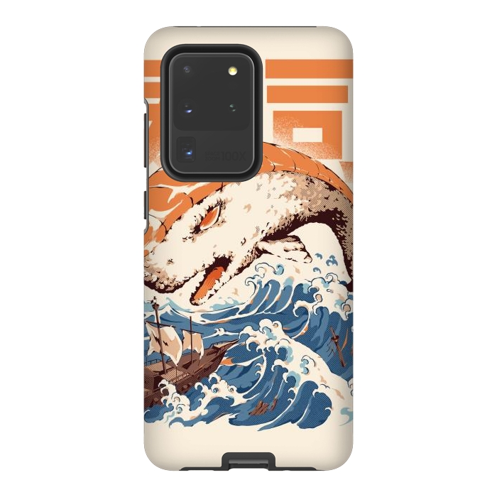 Galaxy S20 Ultra StrongFit Moby Sushi by Ilustrata