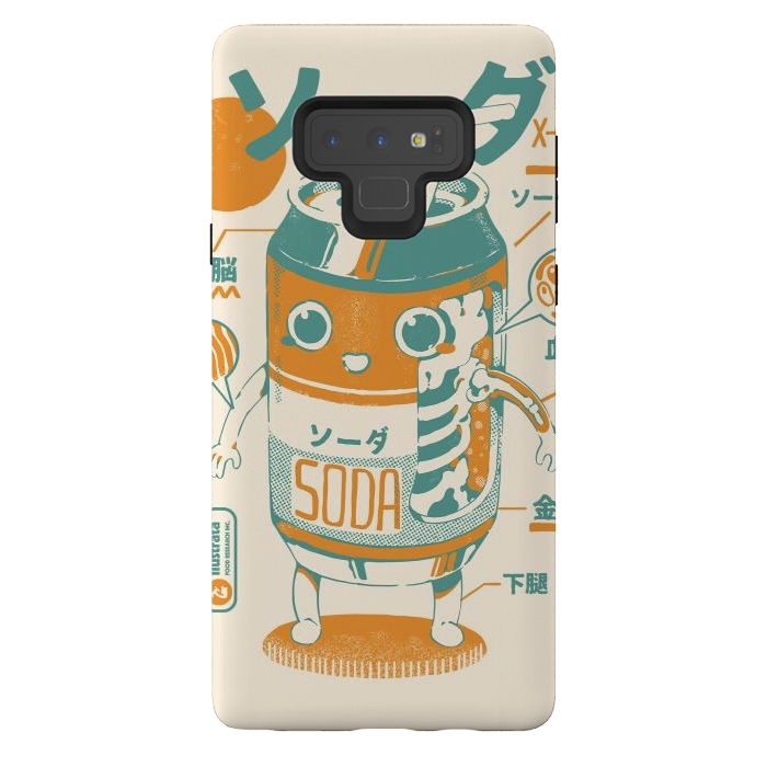 Galaxy Note 9 StrongFit Soda Can X-Ray by Ilustrata