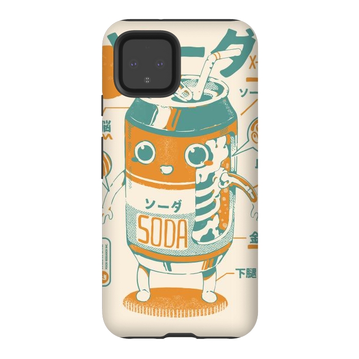 Pixel 4 StrongFit Soda Can X-Ray by Ilustrata