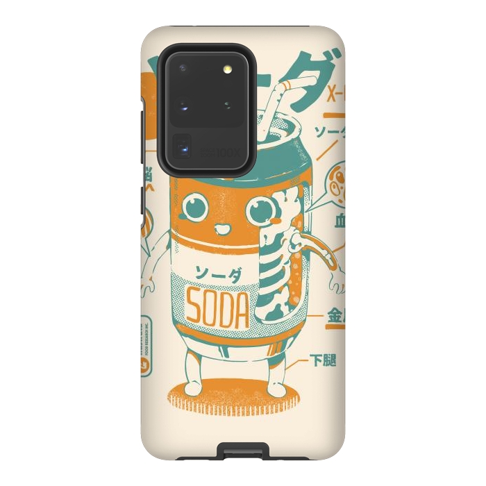 Galaxy S20 Ultra StrongFit Soda Can X-Ray by Ilustrata