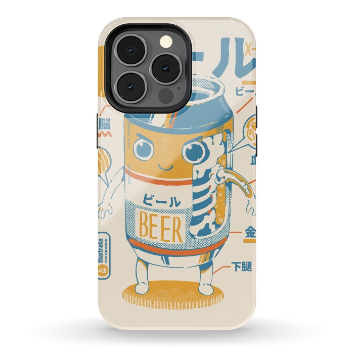 iPhone 13 pro StrongFit Beer Can X-Ray by Ilustrata