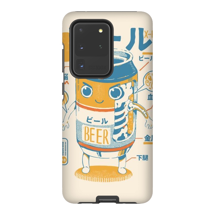 Galaxy S20 Ultra StrongFit Beer Can X-Ray by Ilustrata