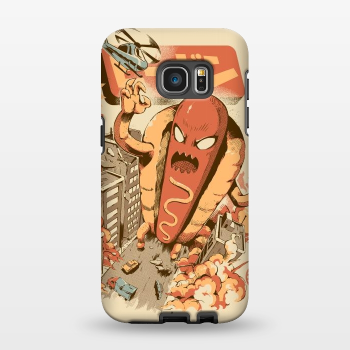 Galaxy S7 EDGE StrongFit Great Hot Dog by Ilustrata