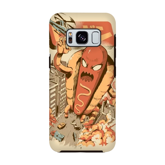 Galaxy S8 StrongFit Great Hot Dog by Ilustrata