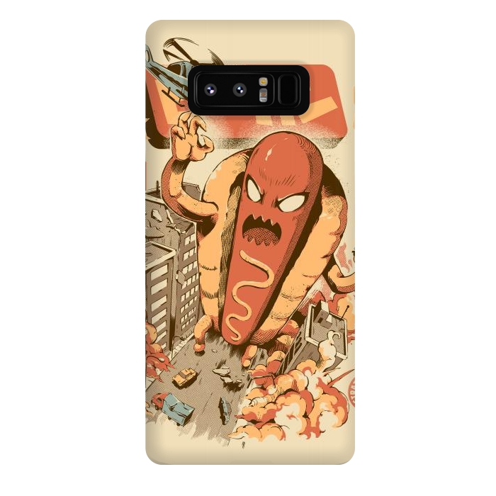 Galaxy Note 8 StrongFit Great Hot Dog by Ilustrata
