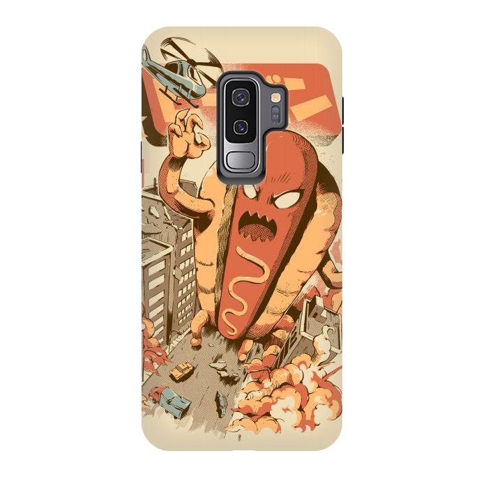 Galaxy S9 plus StrongFit Great Hot Dog by Ilustrata