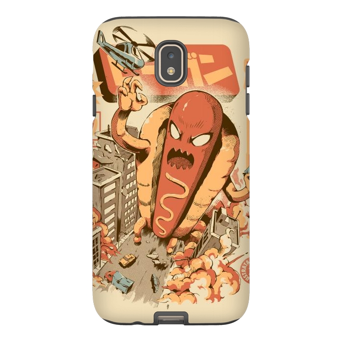 Galaxy J7 StrongFit Great Hot Dog by Ilustrata