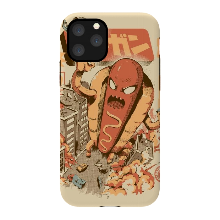 iPhone 11 Pro StrongFit Great Hot Dog by Ilustrata