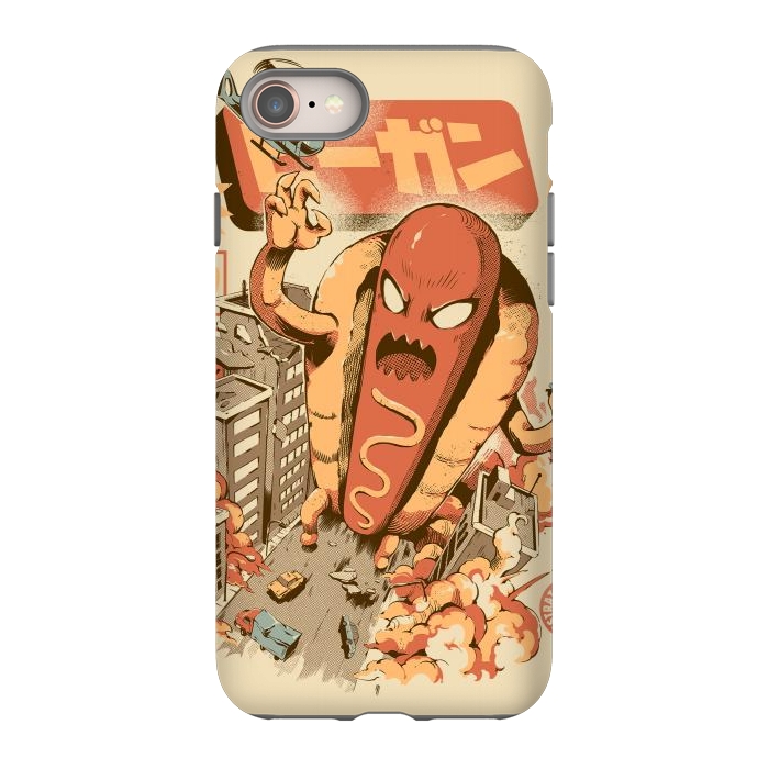 iPhone SE StrongFit Great Hot Dog by Ilustrata