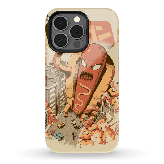 iPhone 13 pro StrongFit Great Hot Dog by Ilustrata