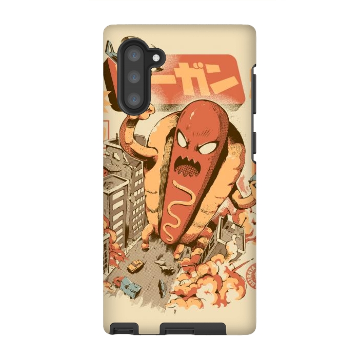 Galaxy Note 10 StrongFit Great Hot Dog by Ilustrata