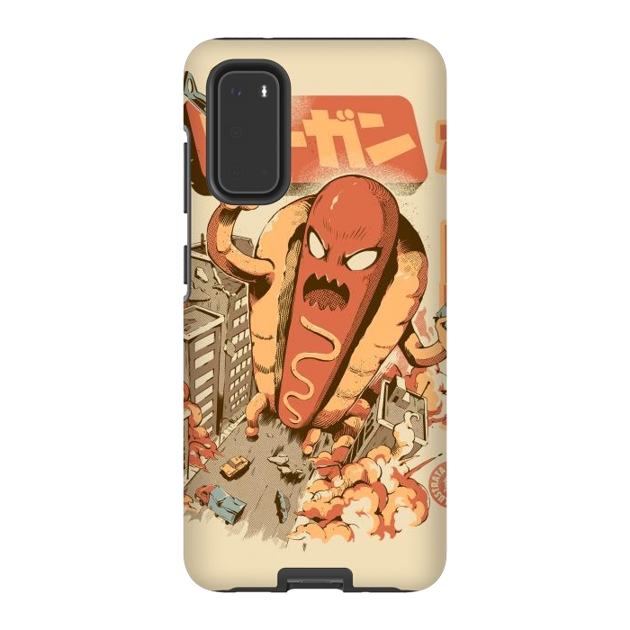 Galaxy S20 StrongFit Great Hot Dog by Ilustrata