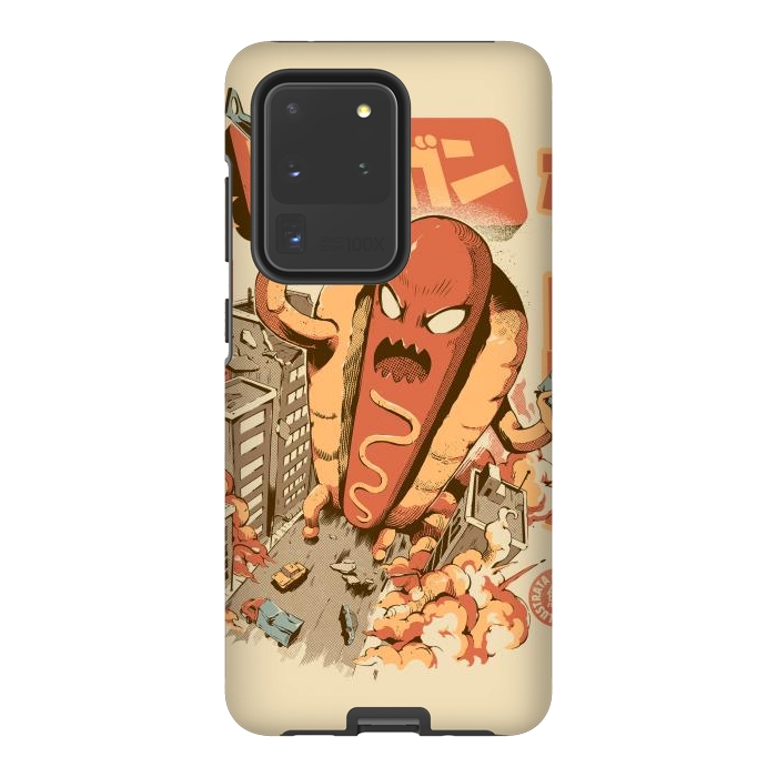 Galaxy S20 Ultra StrongFit Great Hot Dog by Ilustrata