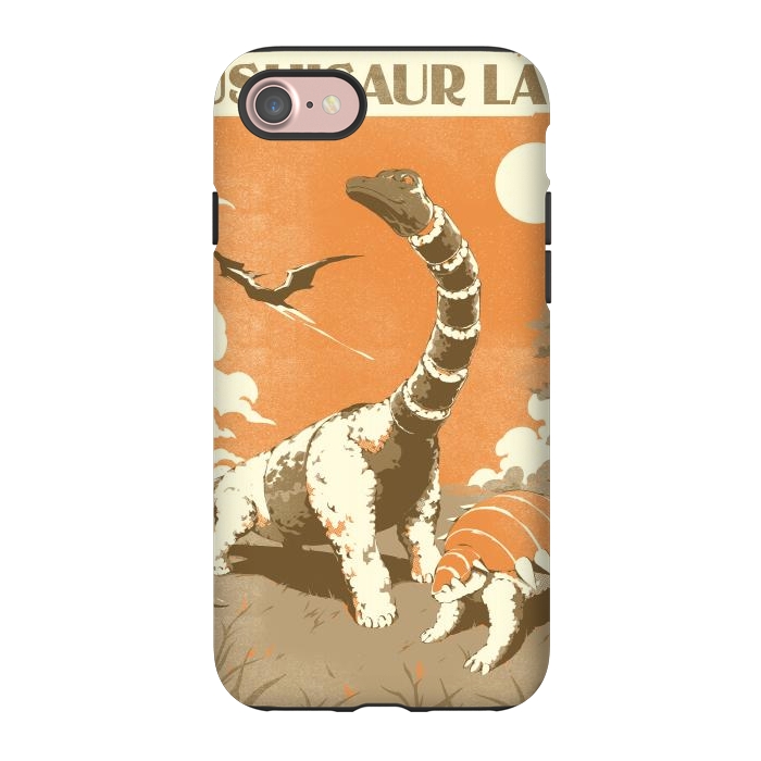 iPhone 7 StrongFit Sushisaur Land by Ilustrata