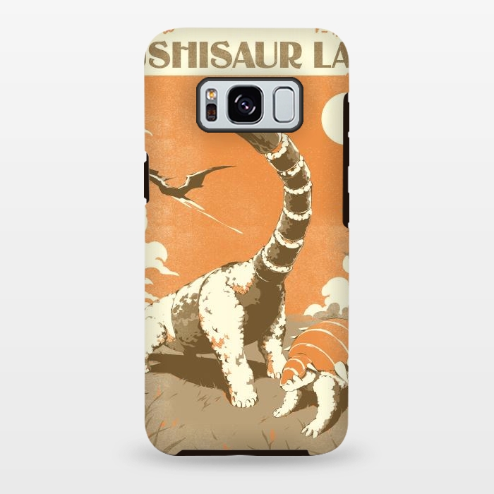 Galaxy S8 plus StrongFit Sushisaur Land by Ilustrata