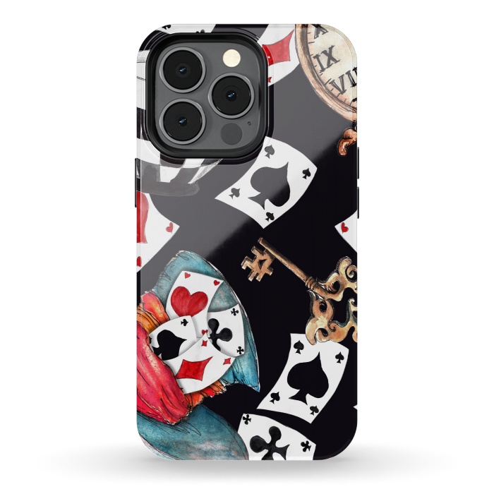 iPhone 13 pro StrongFit playing cards-ALice by haroulita