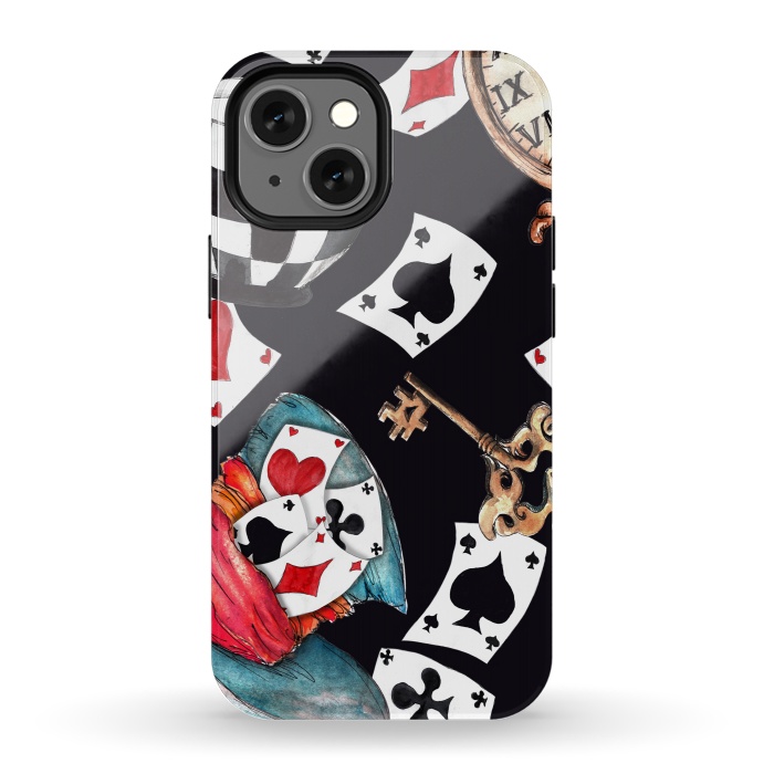iPhone 13 mini StrongFit playing cards-ALice by haroulita