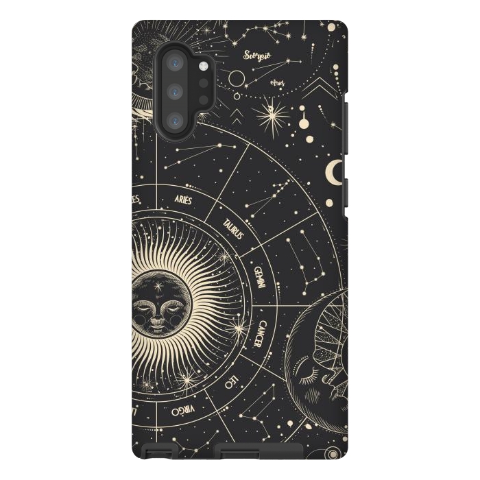 Galaxy Note 10 plus StrongFit celestial moon and sun by haroulita