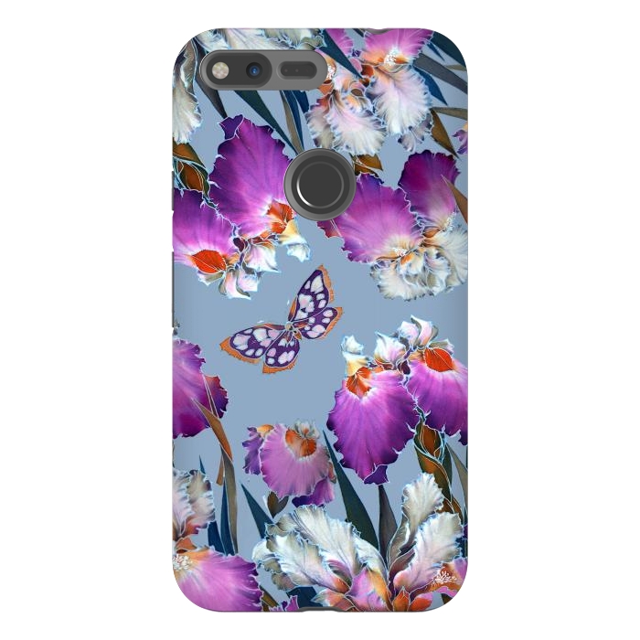 Pixel XL StrongFit purple lilac flowers by haroulita