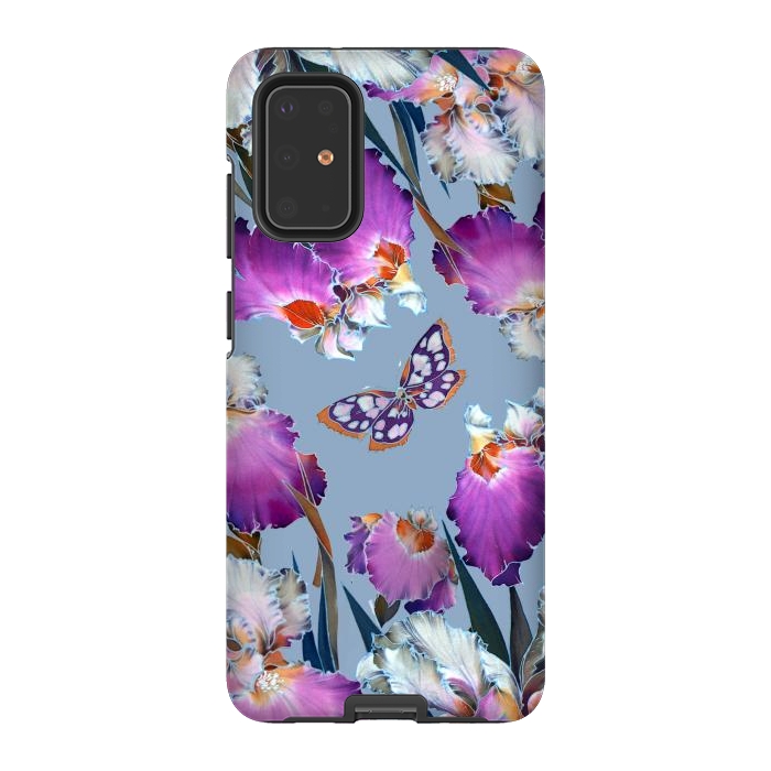 Galaxy S20 Plus StrongFit purple lilac flowers by haroulita