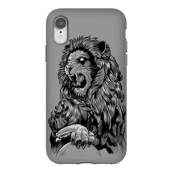 iPhone Xr StrongFit Statue lion by Alberto