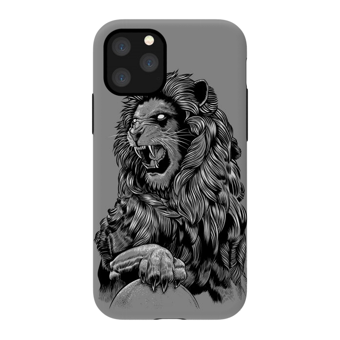 iPhone 11 Pro StrongFit Statue lion by Alberto