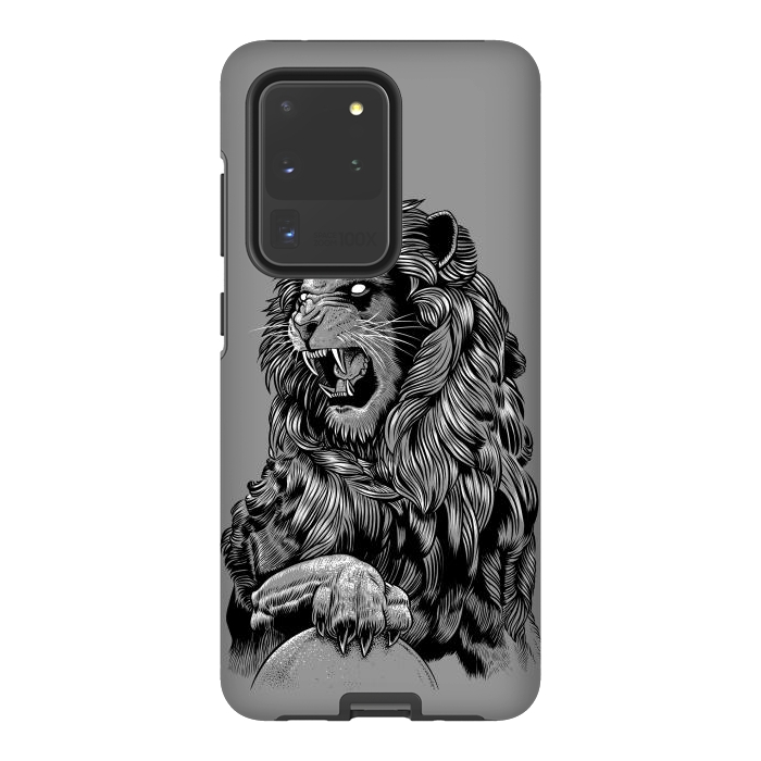 Galaxy S20 Ultra StrongFit Statue lion by Alberto