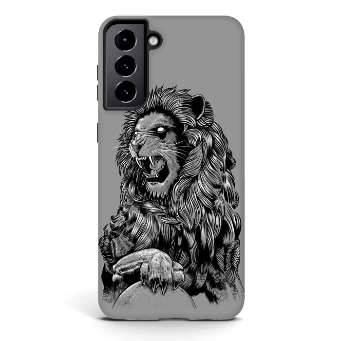 Galaxy S21 StrongFit Statue lion by Alberto